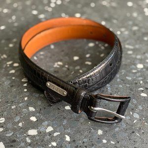 Ralph Lauren / Crocodile Leather Belt